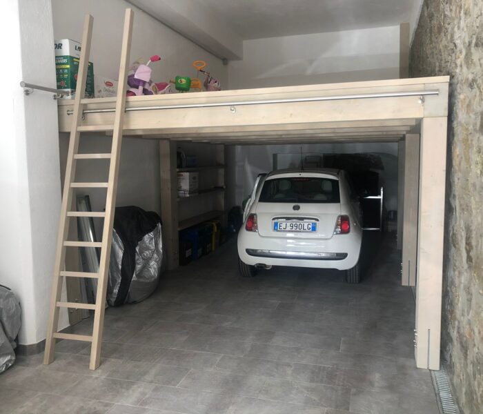 rialzo garage 1 - Falegnameria Azzato Marsico Nuovo e Villa D'Agri